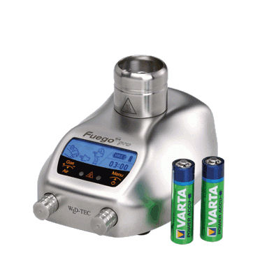 Becco di Bunsen a pile - max. 1 350 °C | Fuego SCS pro - WLD-TEC GmbH