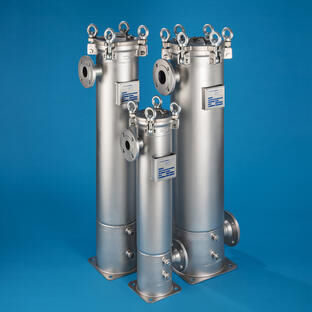 Carter per filtro a cartuccia - WTGDS - Wolftechnik Filtersysteme GmbH & Co. KG - per liquido / in acciaio inossidabile