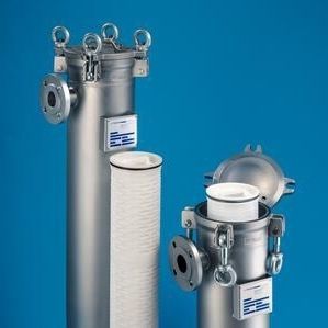 Carter per filtro a cartuccia - WTHF - Wolftechnik Filtersysteme GmbH & Co. KG - per liquido / in acciaio inossidabile / grande portata