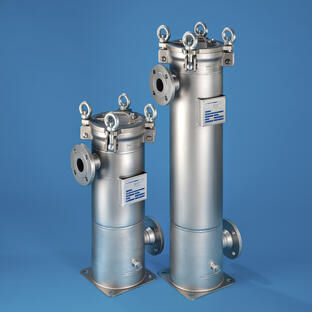 Carter per filtro a borsa - WTBF-GDS - Wolftechnik Filtersysteme GmbH & Co. KG - per liquido / in acciaio inossidabile