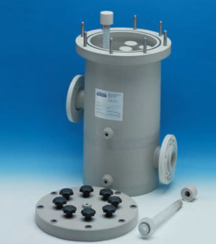 Carter per filtro multicartuccia - Wolftechnik Filtersysteme GmbH & Co. KG - per fluidi / in materia plastica