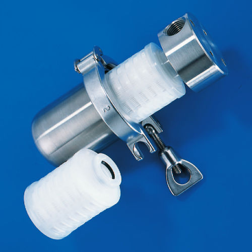 Carter per filtro a cartuccia - WJ Junior  - Wolftechnik Filtersysteme GmbH & Co. KG - per liquido / in acciaio inossidabile