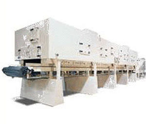 Essiccatore a letto fluido - SNB/SRB series - CPM Wolverine Proctor LLC - continuo / di pulizia / con nastro trasportatore
