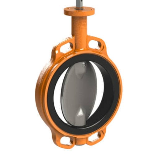 Valvola a farfalla - EVBLS - Wouter Witzel EuroValve B.V. - a leva / a comando pneumatico / con attuatore elettrico
