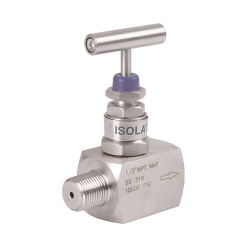 Valvola ad alta pressione - V95.20 - Metalurgica Zaes S.L. - a spillo / manuale / per controllo di flusso
