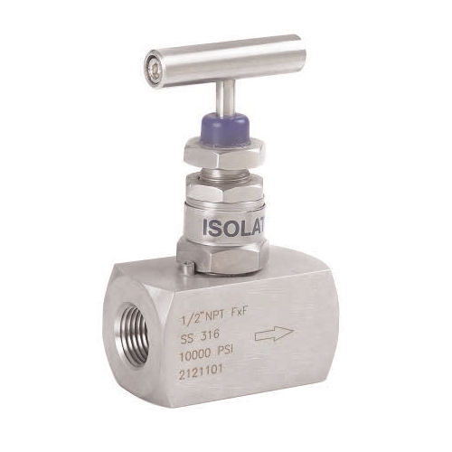 Valvola ad alta pressione - V95.50 - Metalurgica Zaes S.L. - a spillo / manuale / per controllo di flusso