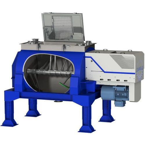 Mescolatore a palette - VFB , B series - Zanelli srl. - orizzontale / batch / compatto