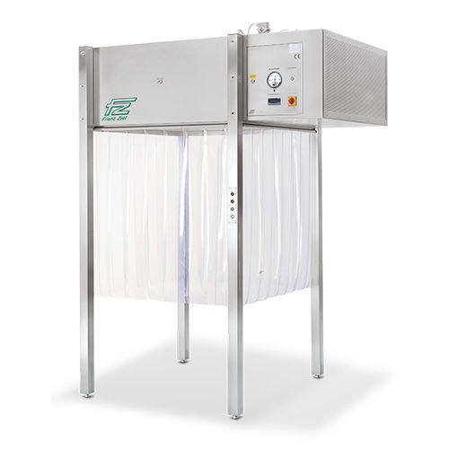 Cabina a flusso laminare - Franz Ziel GmbH - in acciaio inossidabile / per l'industria agroalimentare