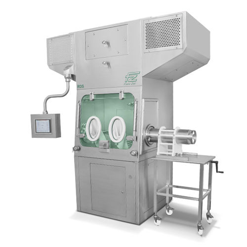 Glove box in vetro - Franz Ziel GmbH - in acciaio inossidabile