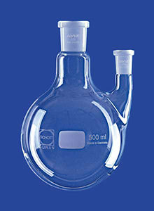 Fiala di distillazione - 100 - 4 000 ml - LENZ Laborglas GmbH & Co. KG - in vetro borosilicato