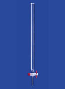 Colonna per cromatografia in borosilicato - 200 - 800 mm - LENZ Laborglas GmbH & Co. KG - in vetro