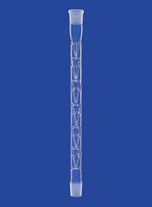 Colonna di distillazione di Vigreux - 200 - 600 mm - LENZ Laborglas GmbH & Co. KG - in vetro borosilicato