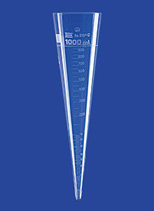 Cono di sedimentazione di Imhoff - max. 1 000 ml - LENZ Laborglas GmbH & Co. KG