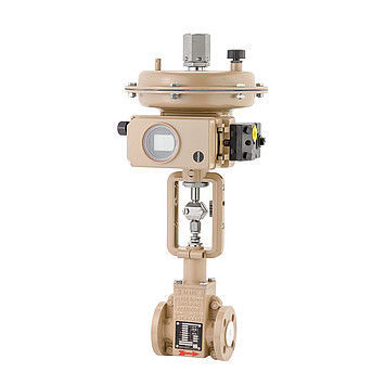 Valvola a globo - BR 06a - Pfeiffer Chemie-Armaturenbau GmbH - pneumatica / di controllo / per flangia