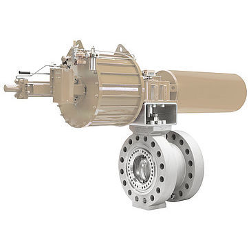 Valvola a farfalla - BR 14t - Pfeiffer Chemie-Armaturenbau GmbH - pneumatica / di controllo / di arresto
