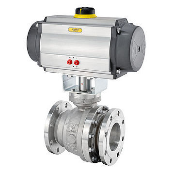 Valvola a sfera - BR 26s - Pfeiffer Chemie-Armaturenbau GmbH - pneumatica / di controllo / doppia