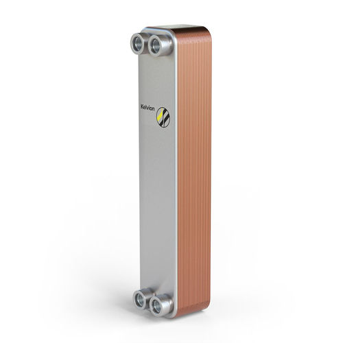 Scambiatore di calore a piastre saldo brasate - GBS - Kelvion Holding GmbH - in rame / in nichel / compatto