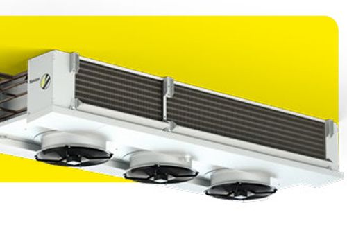 Aero-evaporatore di raffreddamento - DZS - Kelvion Holding GmbH - a doppio flusso / per l'industria agroalimentare / di produzione