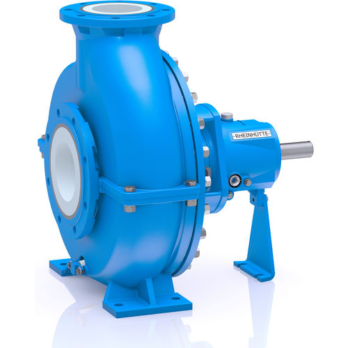 Pompa centrifuga a voluta - FNC - Rheinhütte Pumpen GmbH - per prodotti chimici / chimica / in ceramica
