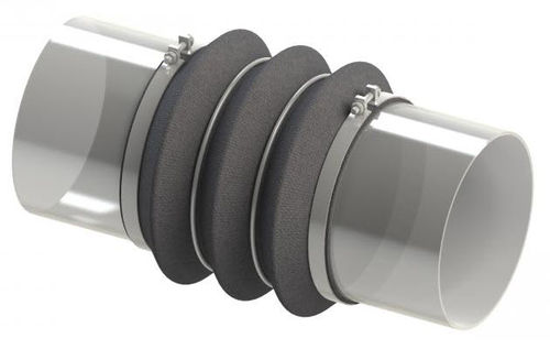 Compensatore di dilatazione in tela - 14 - Dieter A. Roth GmbH - rotondo / da saldare / per turbina