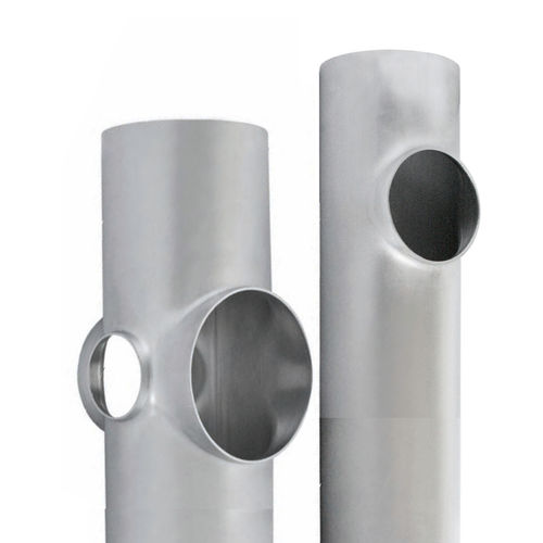 Boccola di tubi - Gebr. Rieger GmbH + Co. KG - a saldare / in acciaio inossidabile / cilindrica