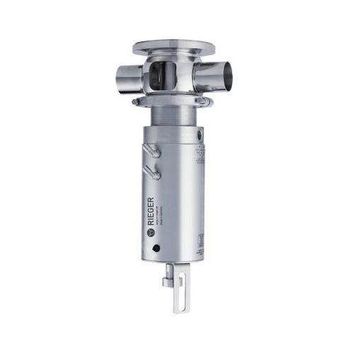 Valvola igienica - N5 - Gebr. Rieger GmbH + Co. KG - pneumatica / anti mescolamento / a doppia sede