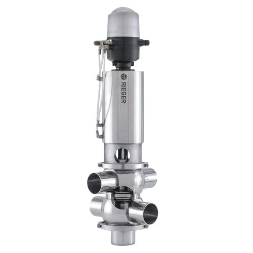 Valvola anti mescolamento - N2 - Gebr. Rieger GmbH + Co. KG - a disco / pneumatica / per bevande
