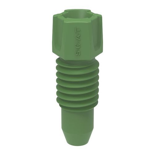 Raccordo in PFA - 107061 - S.C.A.T. Europe GmbH - per prodotti chimici / ad avvitamento / UNF