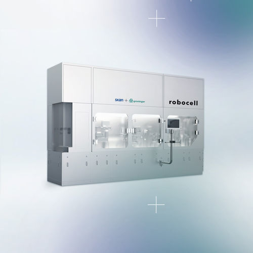 Sistema di riempimento per liquidi - robocell - SKAN AG - per l'industria chimica / per l'industria farmaceutica
