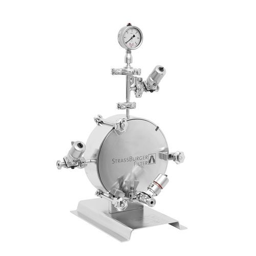 Sistema di filtrazione a piastre - Hermetix Lab 220 - Strassburger Filter GmbH & Co. KG - per liquidi / da laboratorio / in acciaio inossidabile