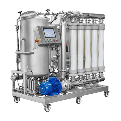 Unità di filtrazione flusso trasversale - MicroCross® series - Strassburger Filter GmbH & Co. KG - a pressione / per vino / automatica