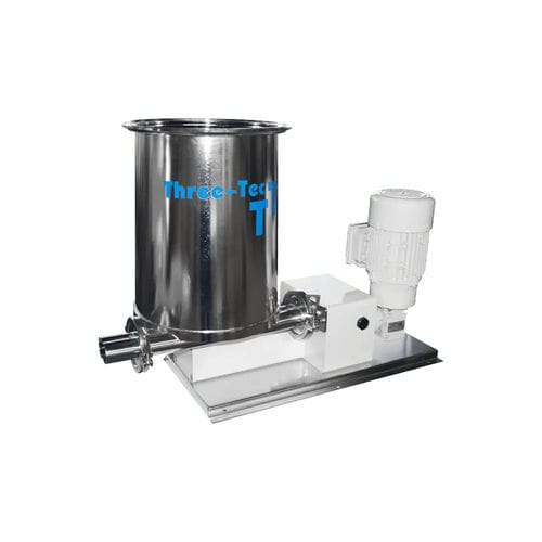 Alimentatore dosatore volumetrico - ZD 32 FB - Three-Tec GmbH - bivite / a fondo piatto / di polvere