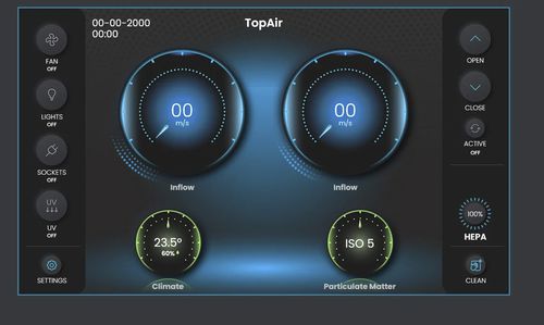Sistema di monitoraggio di particelle - IPMS - TopAir Systems - di concentrazione / del livello / per camera bianca