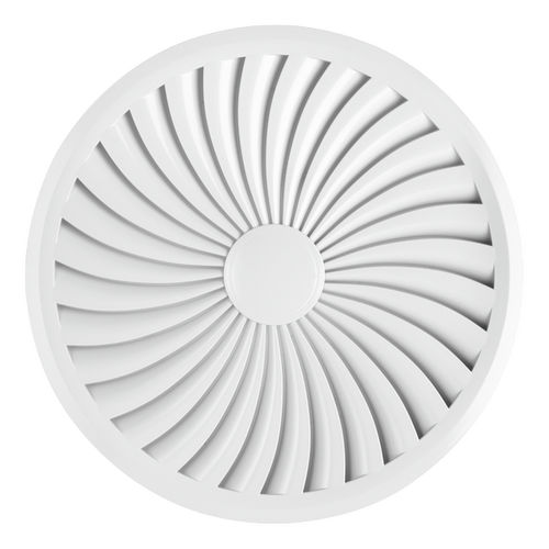 Diffusore d'aria circolare - AIRNAMIC - Trox GmbH - quadrato / da soffitto / fisso