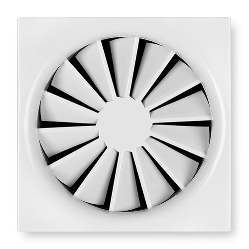 Diffusore d'aria circolare - RFD - Trox GmbH - quadrato / da soffitto / da soffitto