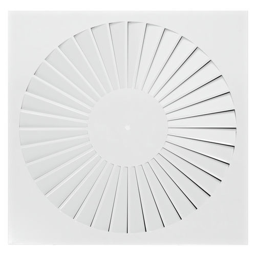 Diffusore d'aria circolare - FD   - Trox GmbH - quadrato / da soffitto / fisso