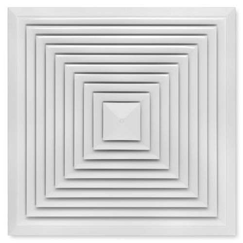 Diffusore d'aria quadrato - DLQ   - Trox GmbH - da soffitto / fisso / a induzione