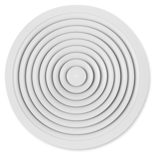 Diffusore d'aria circolare - ADLR   - Trox GmbH - quadrato / da soffitto / fisso