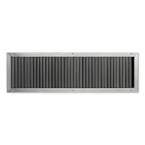 Griglia di ventilazione in acciaio - TRS-K - Trox GmbH - rettangolare