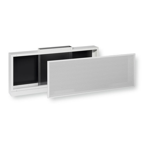 Diffusore d'aria quadrato - QLE - Trox GmbH - a sezione rettangolare / da soffitto / in metallo