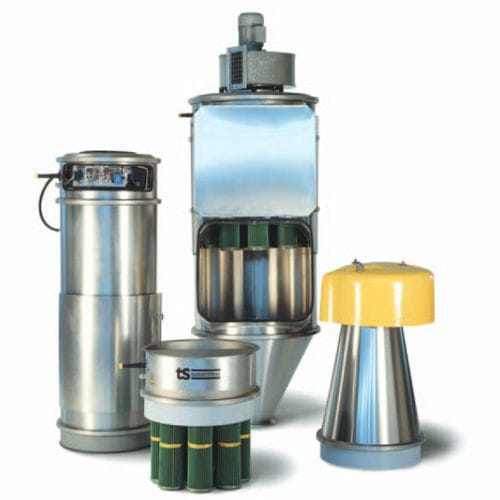 Filtro separatore per aria compressa - 50 series - ts-systemfilter GmbH - con cartuccia / centrifugo / di processo