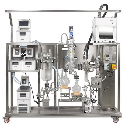 Evaporatore da laboratorio - DSL5 - UIC GmbH - a film sottile / a film sottile / per distillazione molecolare