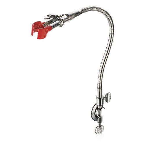 Pinza supporto flessibile - 2680 / 2682 - Carl Friedrich Usbeck KG - per supporto di laboratorio / stampaggio a pressione in zinco / con morsetto di serraggio
