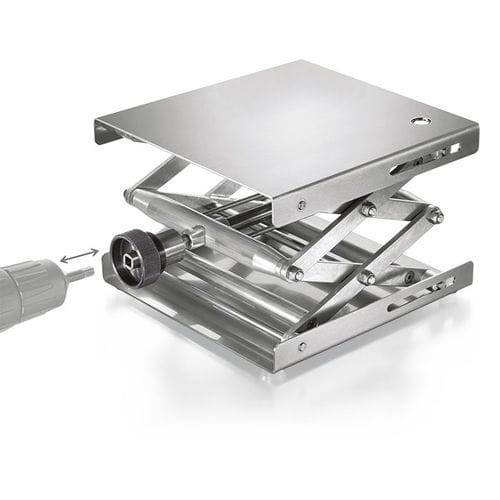 Tavola elevatrice per laboratorio - 526 series - Carl Friedrich Usbeck KG - a forbice / manuale / mobile