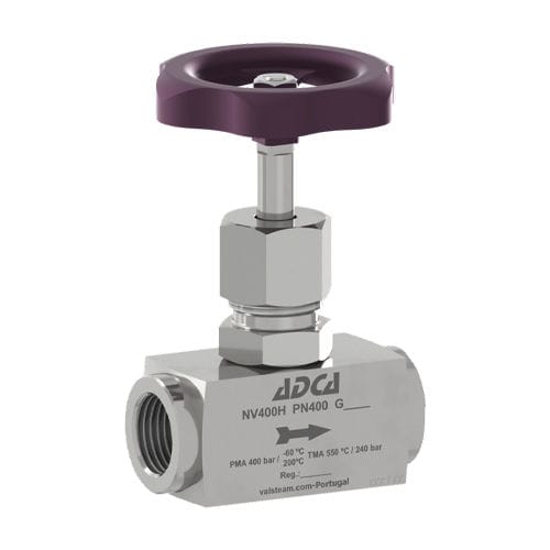 Valvola a spillo - NV400 series - VALSTEAM ADCA Engineering S.A. - con volante / di arresto / di spurgo