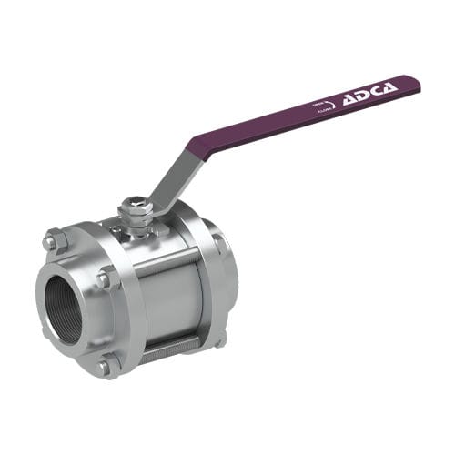 Valvola a sfera - M3S1 - VALSTEAM ADCA Engineering S.A. - manuale / di arresto / per gas