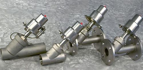 Valvola a otturatore - 01FP - VALVOLE Hofmann by BONINO Engineering srl - pneumatica / a sede inclinata / ATEX