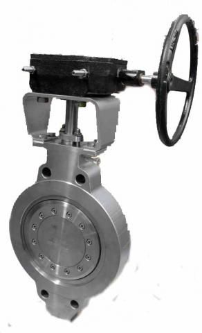Valvola a farfalla - VTB500 - Vapo Techniek B.V. - con volante / con attuatore elettrico / a comando pneumatico