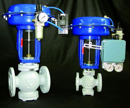 Valvola a otturatore - M9 series  - Vapo Techniek B.V. - a comando pneumatico / di controllo / con flangia