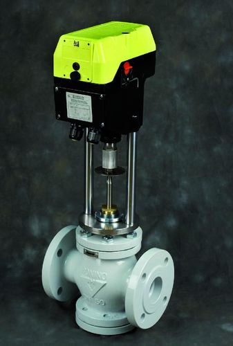 Valvola a otturatore - LS - Vapo Techniek B.V. - a comando pneumatico / di controllo / con flangia